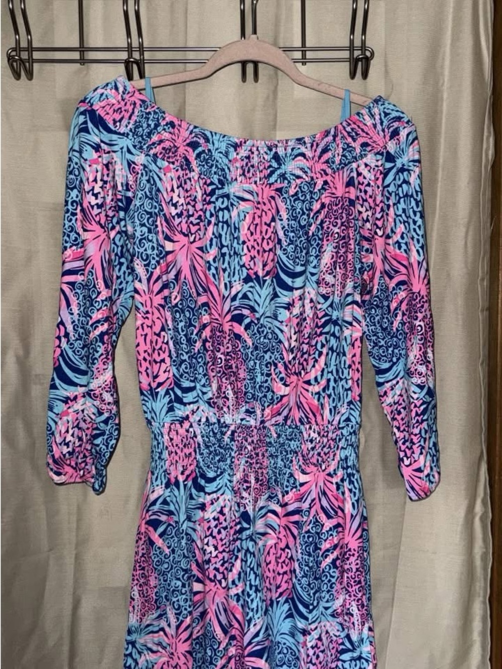 Cyla off-the-shoulder romper